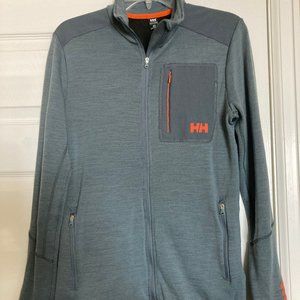Helly Hansen small petite gray and orange